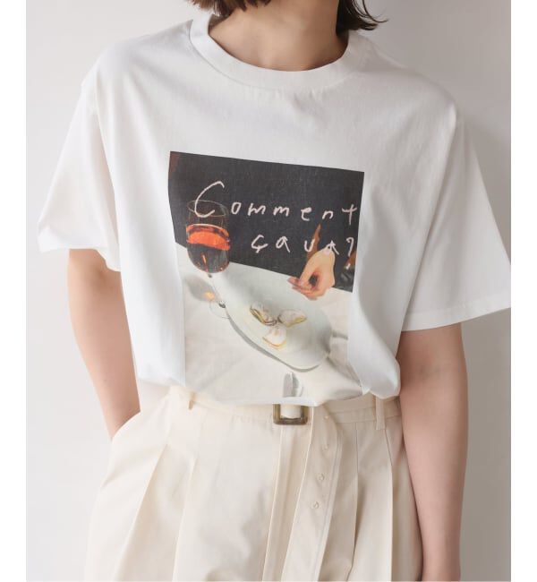SLOBE IENA「Lundi&times;FRUIT OF THE LOOM&times;SLOBE別注 フォトTシャツ」|Tシャツ・カットソー|