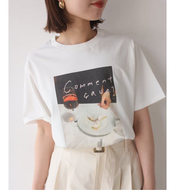 SLOBE IENA「Lundi&times;FRUIT OF THE LOOM&times;SLOBE別注 フォトTシャツ」|Tシャツ・カットソー|