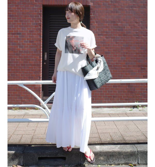 SLOBE IENA「Lundi&times;FRUIT OF THE LOOM&times;SLOBE別注 フォトTシャツ」|Tシャツ・カットソー|