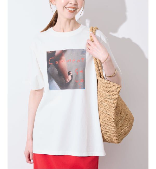 SLOBE IENA「Lundi&times;FRUIT OF THE LOOM&times;SLOBE別注 フォトTシャツ」|Tシャツ・カットソー|