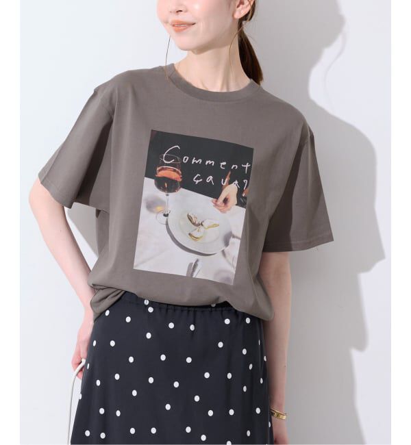 SLOBE IENA「Lundi&times;FRUIT OF THE LOOM&times;SLOBE別注 フォトTシャツ」|Tシャツ・カットソー|