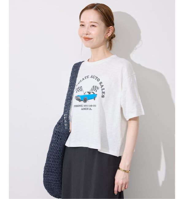 SLOBE IENA「Collegiate Pacific/カレッジエイト パシフィック SLOBE別注 ショートTシャツ」|Tシャツ・カットソー|