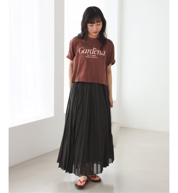 SLOBE IENA「Collegiate Pacific/カレッジエイト パシフィック SLOBE別注 ショートTシャツ」|Tシャツ・カットソー|