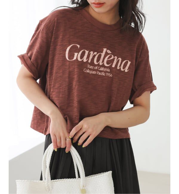 SLOBE IENA「Collegiate Pacific/カレッジエイト パシフィック SLOBE別注 ショートTシャツ」|Tシャツ・カットソー|