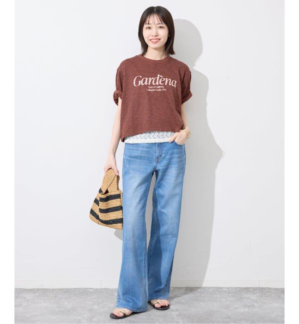 SLOBE IENA「Collegiate Pacific/カレッジエイト パシフィック SLOBE別注 ショートTシャツ」|Tシャツ・カットソー|