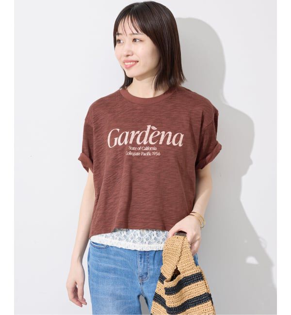 SLOBE IENA「Collegiate Pacific/カレッジエイト パシフィック SLOBE別注 ショートTシャツ」|Tシャツ・カットソー|