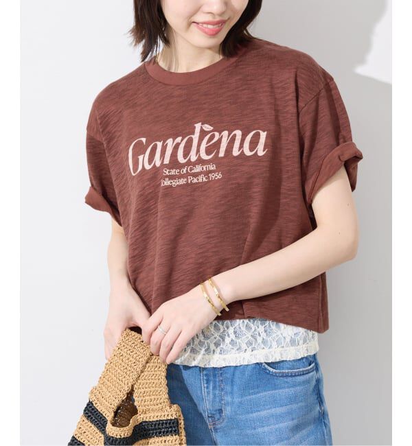 SLOBE IENA「Collegiate Pacific/カレッジエイト パシフィック SLOBE別注 ショートTシャツ」|Tシャツ・カットソー|