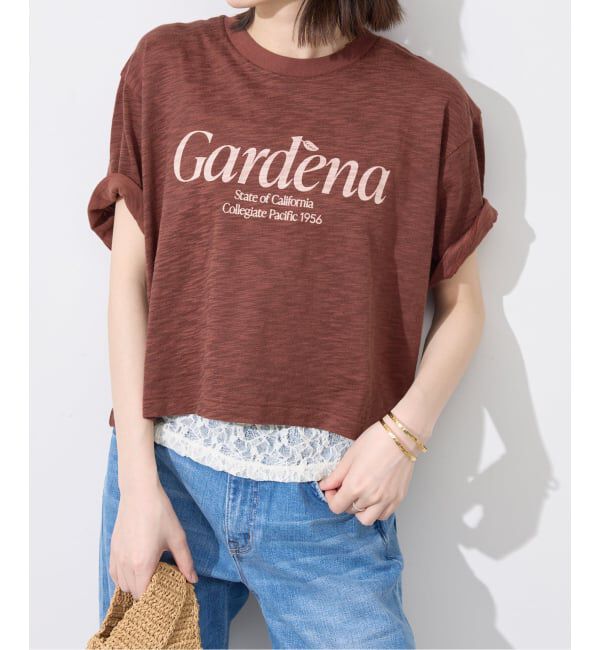 SLOBE IENA「Collegiate Pacific/カレッジエイト パシフィック SLOBE別注 ショートTシャツ」|Tシャツ・カットソー|