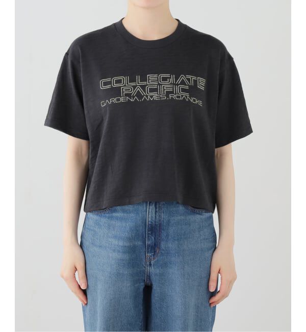 SLOBE IENA「Collegiate Pacific/カレッジエイト パシフィック SLOBE別注 ショートTシャツ」|Tシャツ・カットソー|