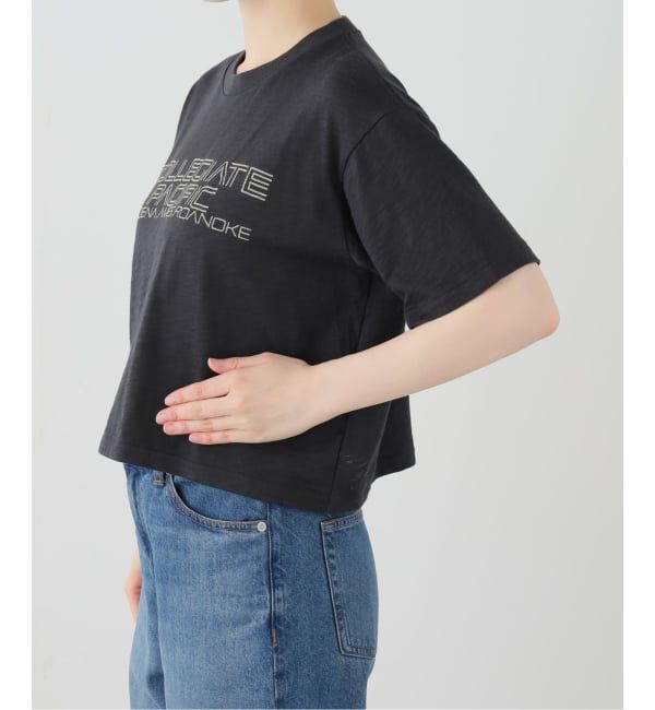 SLOBE IENA「Collegiate Pacific/カレッジエイト パシフィック SLOBE別注 ショートTシャツ」|Tシャツ・カットソー|