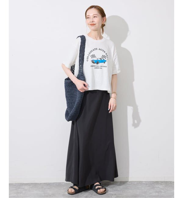 SLOBE IENA「Collegiate Pacific/カレッジエイト パシフィック SLOBE別注 ショートTシャツ」|Tシャツ・カットソー|
