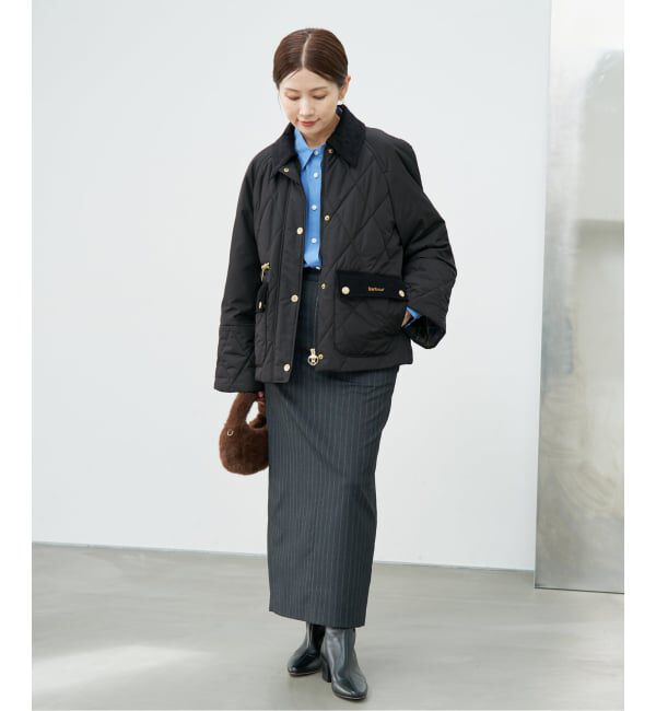 IENA「《予約》Barbour/バブアー 別注 MARTHA QUILTED JK ブルゾン」|その他|