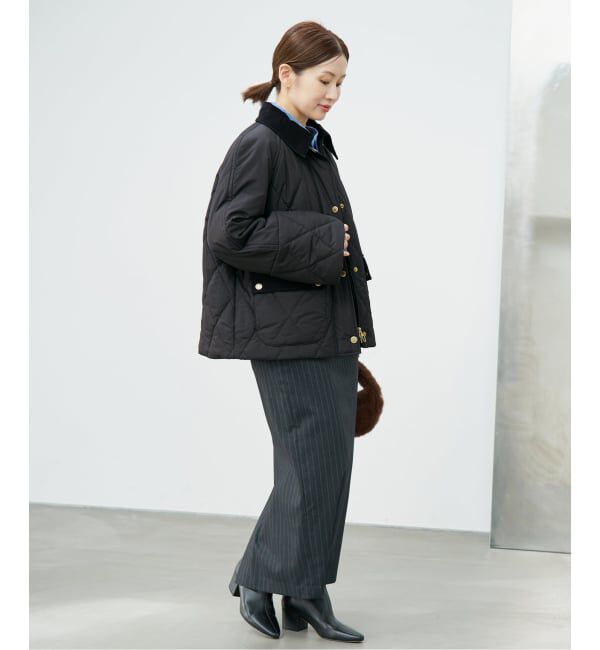 IENA「《予約》Barbour/バブアー 別注 MARTHA QUILTED JK ブルゾン」|その他|