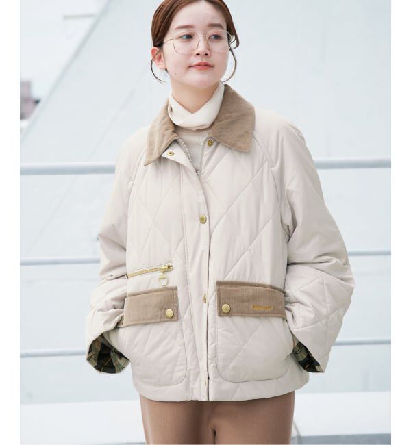 IENA「《予約》Barbour/バブアー 別注 MARTHA QUILTED JK ブルゾン」|その他|