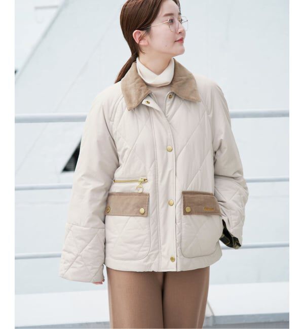 IENA「《予約》Barbour/バブアー 別注 MARTHA QUILTED JK ブルゾン」|その他|