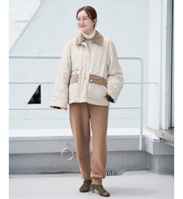 IENA「《予約》Barbour/バブアー 別注 MARTHA QUILTED JK ブルゾン」|その他|