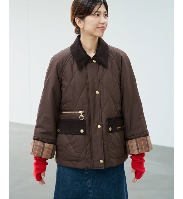 IENA「《予約》Barbour/バブアー 別注 MARTHA QUILTED JK ブルゾン」|その他|