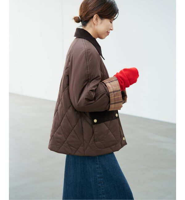 IENA「《予約》Barbour/バブアー 別注 MARTHA QUILTED JK ブルゾン」|その他|
