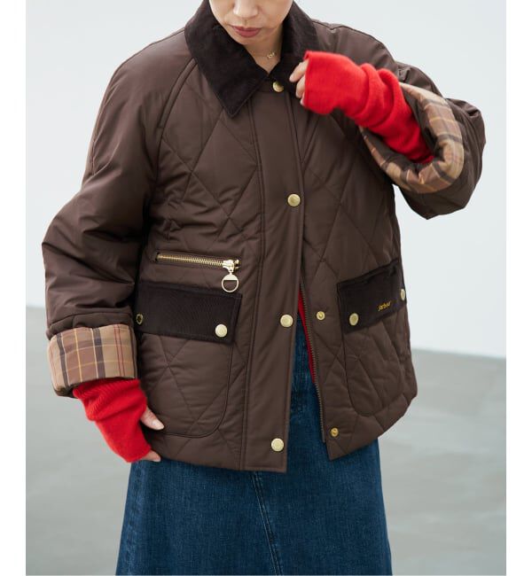 IENA「《予約》Barbour/バブアー 別注 MARTHA QUILTED JK ブルゾン」|その他|