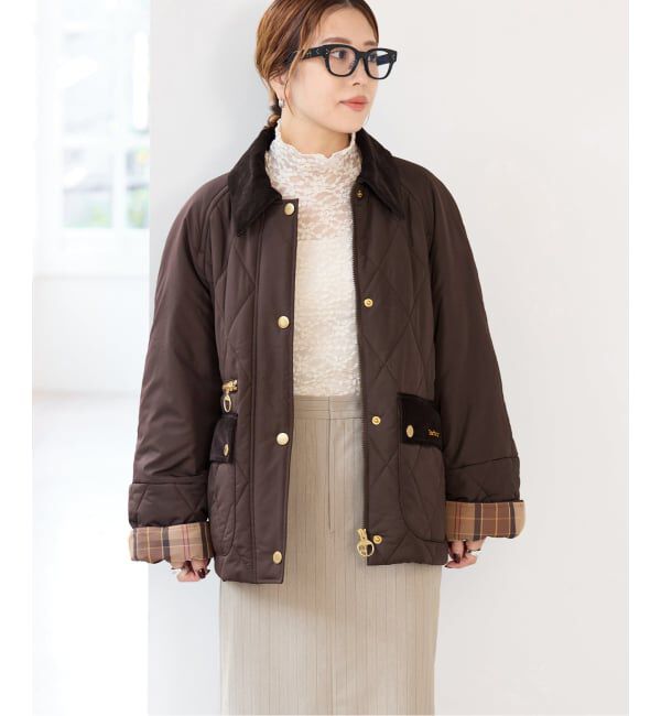IENA「《予約》Barbour/バブアー 別注 MARTHA QUILTED JK ブルゾン」|その他|