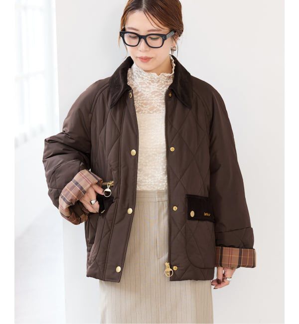IENA「《予約》Barbour/バブアー 別注 MARTHA QUILTED JK ブルゾン」|その他|