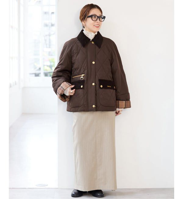 IENA「《予約》Barbour/バブアー 別注 MARTHA QUILTED JK ブルゾン」|その他|