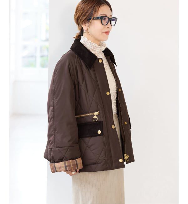 IENA「《予約》Barbour/バブアー 別注 MARTHA QUILTED JK ブルゾン」|その他|