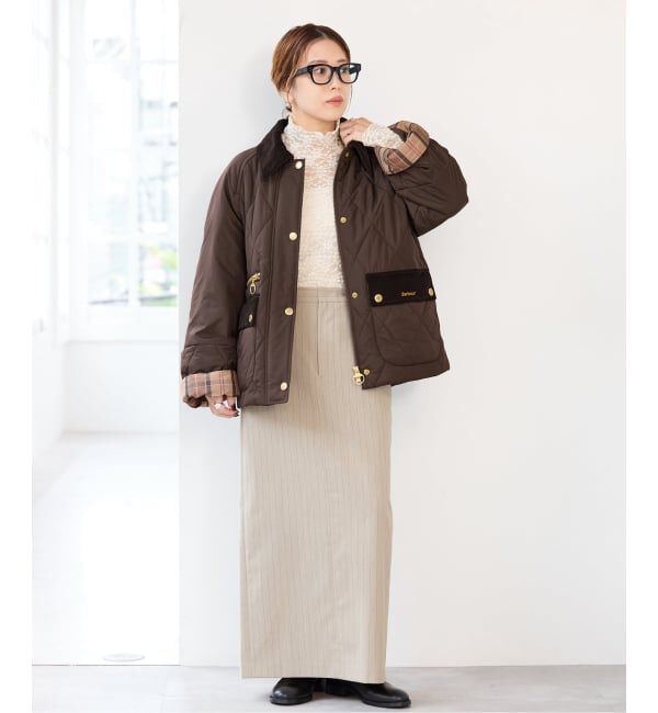 IENA「《予約》Barbour/バブアー 別注 MARTHA QUILTED JK ブルゾン」|その他|
