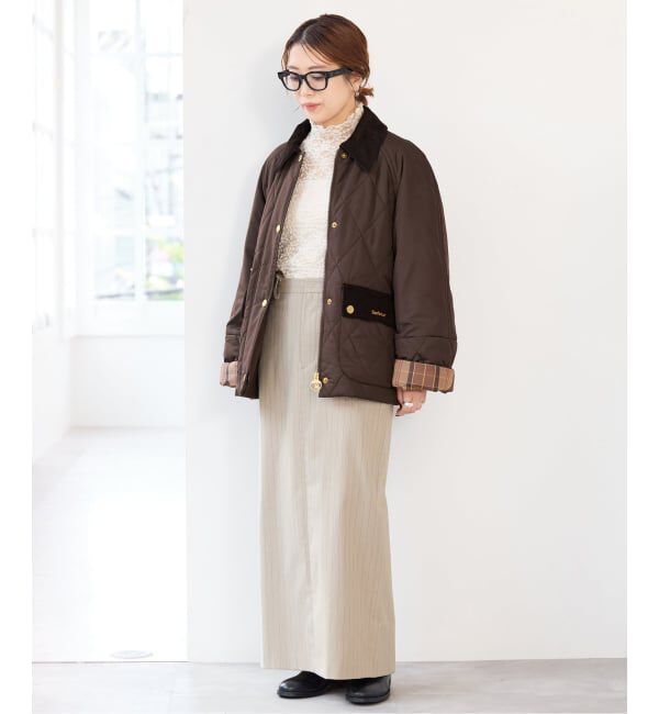 IENA「《予約》Barbour/バブアー 別注 MARTHA QUILTED JK ブルゾン」|その他|