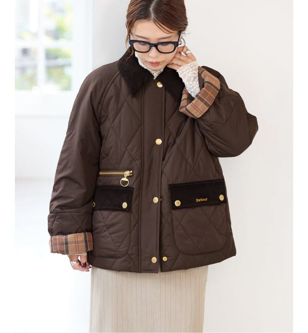 IENA「《予約》Barbour/バブアー 別注 MARTHA QUILTED JK ブルゾン」|その他|