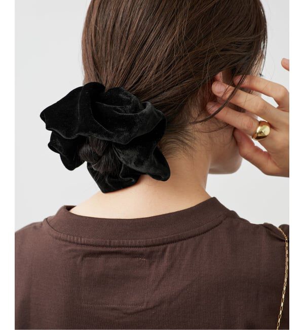 VERMEIL par iena「TENDRESSE STUDIO テンドレッセ スタジオ Giant Scrunchie Silk Ve」|その他|