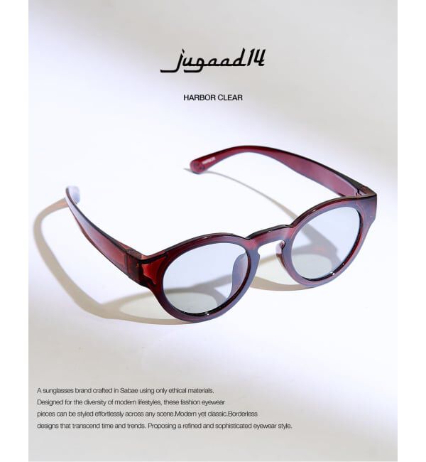 417 EDIFICE「jugaad14 / ジュガードフォーティーン HARBOR CLEAR」|サングラス|ブラウン
