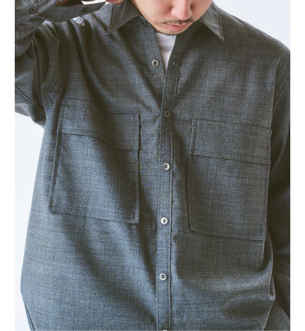 417 EDIFICE「COLON / コロン 417別注 W-POCKET シャツ TW Tropical」|シャツ・ブラウス|