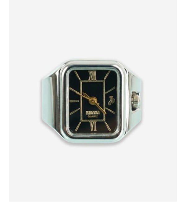 PULP「HIDAKA / ヒダカ Legacy Ring Watch」|リング|ブラック