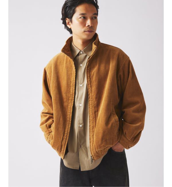 JOURNAL STANDARD relume「コーデュロイ スタンドカラー ジップブルゾン」|その他|