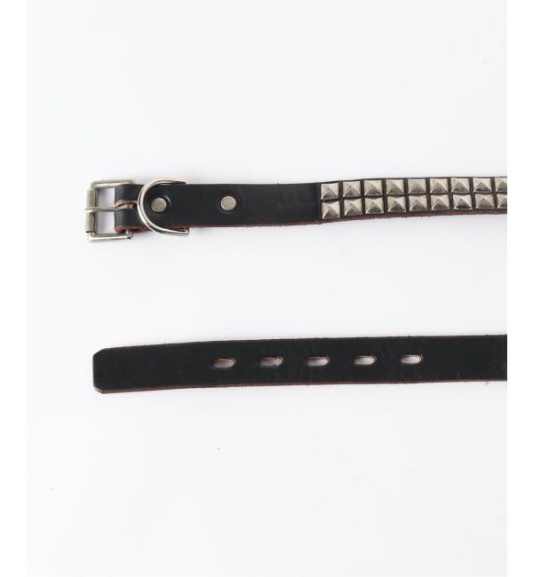 JOURNAL STANDARD「MADE IN CALIF Pylamid Studs 2line Belt」|ベルト|