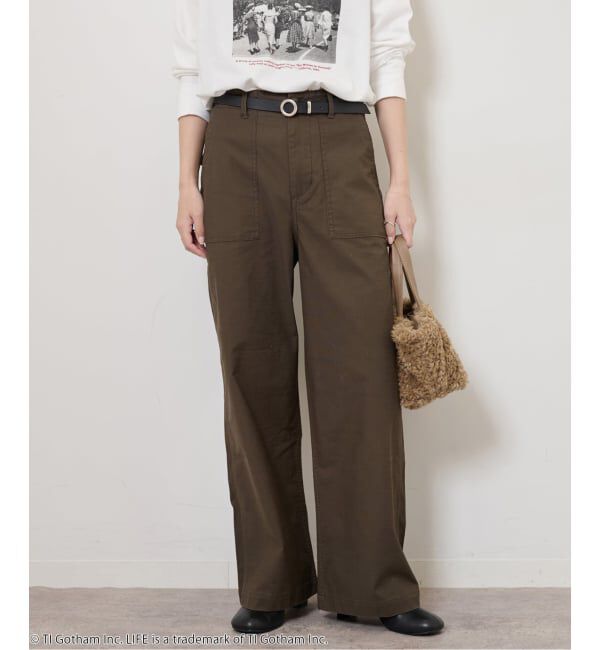 JOURNAL STANDARD relume「《追加26》ワイドベイカーパンツ」|カーゴ|