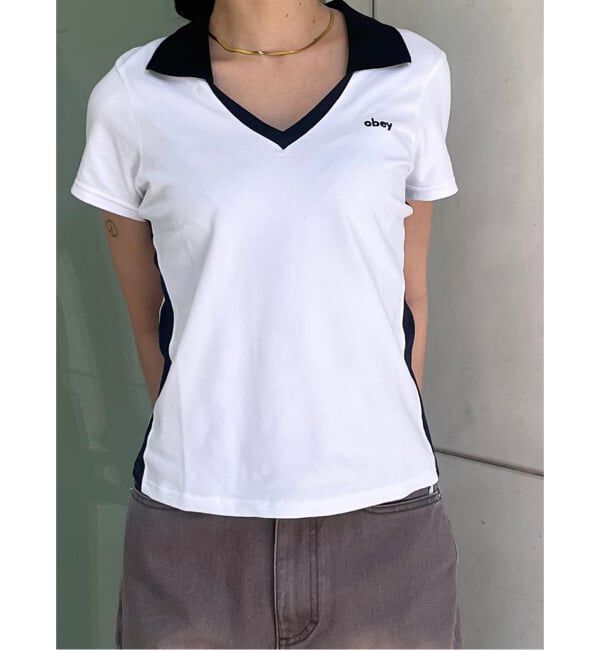 Oriens JOURNAL STANDARD「【OBEY / オベイ】 MEREDITH COLLARED SS」|Tシャツ・カットソー|