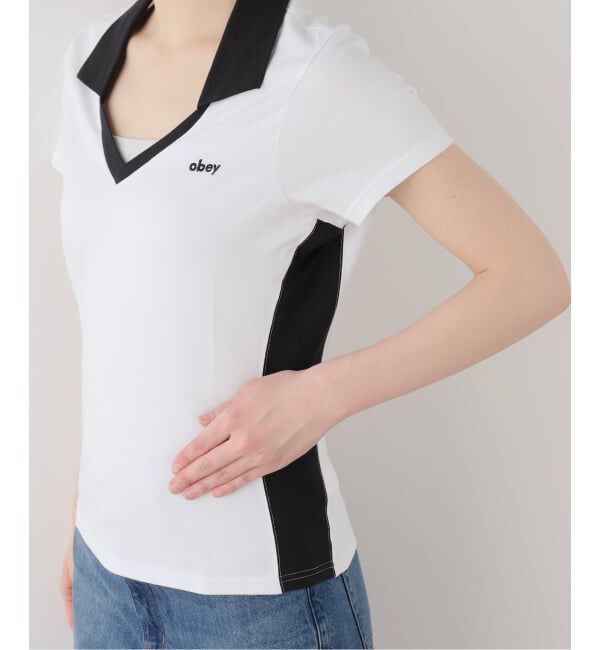 Oriens JOURNAL STANDARD「【OBEY / オベイ】 MEREDITH COLLARED SS」|Tシャツ・カットソー|