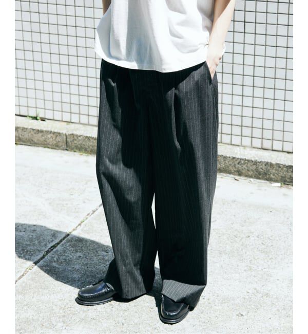JOURNAL STANDARD「TRモダン ワイド スラックス」|スラックス|