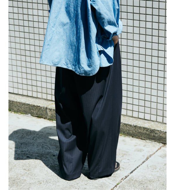 JOURNAL STANDARD「TRモダン ワイド スラックス」|スラックス|