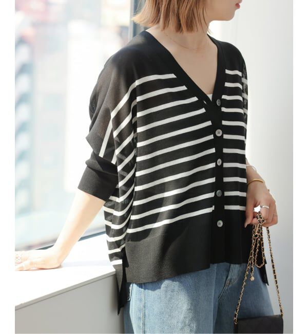 JOURNAL STANDARD relume「《一部WEB限定追加 / 新色》シアードルマンカーディガン」|カーディガン|ブラック A