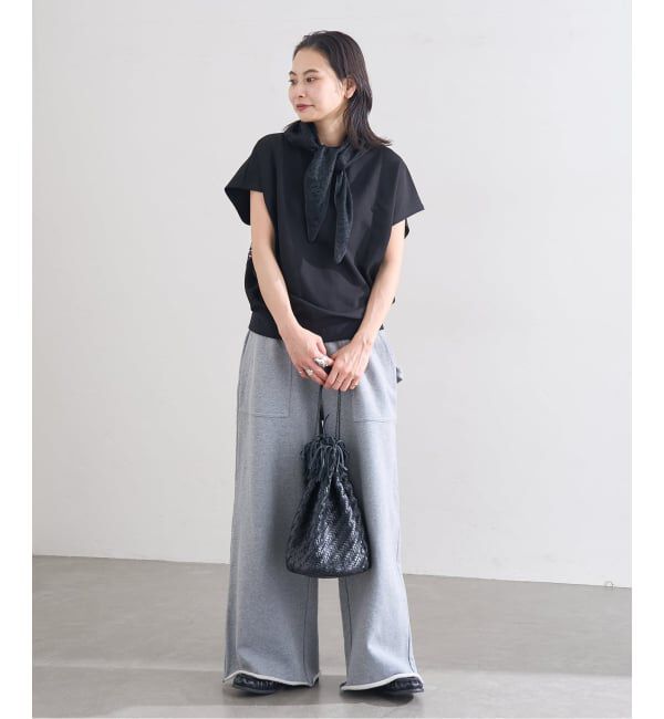 JOURNAL STANDARD「《追加》【LAYAS/レイヤーズ】 BACK LACE N/S P/O」|Tシャツ・カットソー|