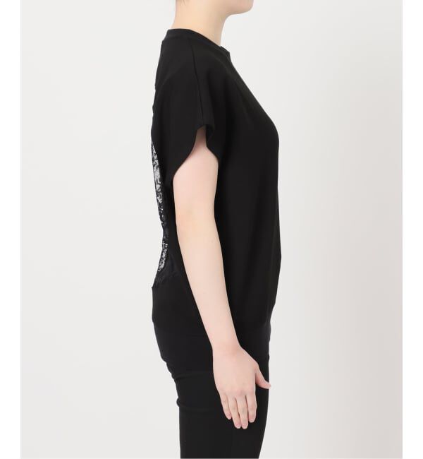 JOURNAL STANDARD「《追加》【LAYAS/レイヤーズ】 BACK LACE N/S P/O」|Tシャツ・カットソー|
