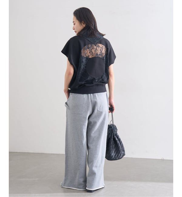 JOURNAL STANDARD「《追加》【LAYAS/レイヤーズ】 BACK LACE N/S P/O」|Tシャツ・カットソー|