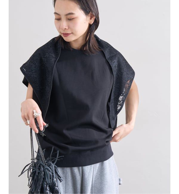 JOURNAL STANDARD「《追加》【LAYAS/レイヤーズ】 BACK LACE N/S P/O」|Tシャツ・カットソー|