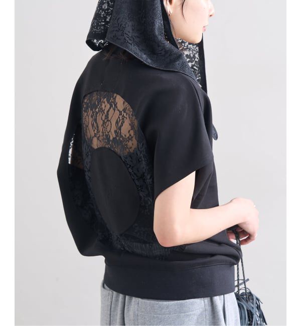 JOURNAL STANDARD「《追加》【LAYAS/レイヤーズ】 BACK LACE N/S P/O」|Tシャツ・カットソー|