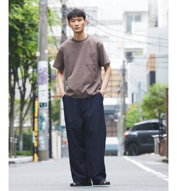 JOURNAL STANDARD relume「ヒールカット ルーズライト ストライプ スラックス」|スラックス|