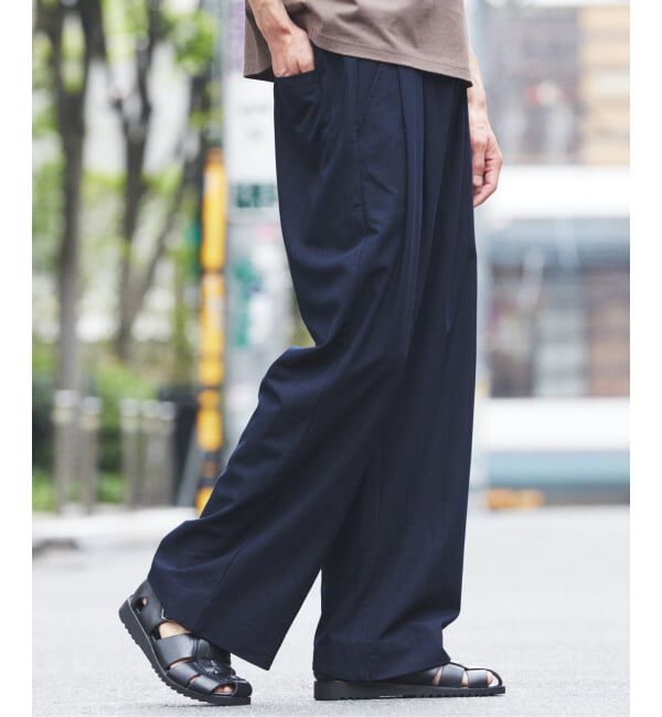 JOURNAL STANDARD relume「ヒールカット ルーズライト ストライプ スラックス」|スラックス|