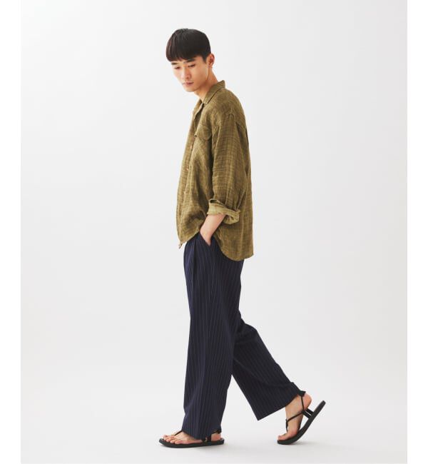 JOURNAL STANDARD relume「ヒールカット ルーズライト ストライプ スラックス」|スラックス|